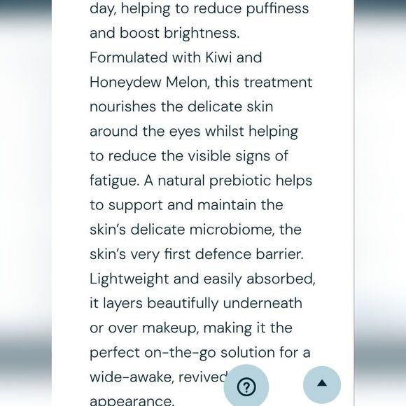 ELEMIS SUPERFOOD MATCHA EYE GEL 15ml NEW SOLD OUT ONLINE MSRP $42 - Picture 7 of 16